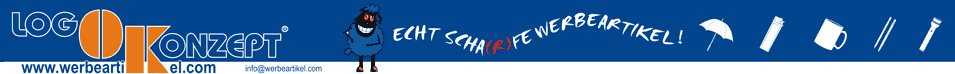Logo Konzept Werbeartikel