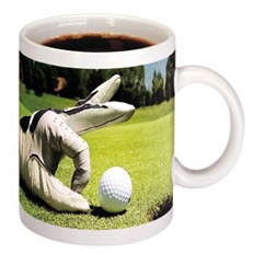 Kaffeebecher mit Dekorbild