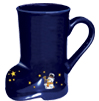 Stiefel Blau