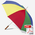 Werbeartikel  Regenschirm