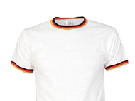 Flag Mens Slim Contrast Tee