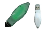Kunststoff USB-Stick mit blauem oder grünen Licht