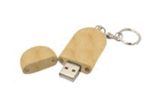 Rounded Wood
USB-Stick mit Schl&uuml;sselring